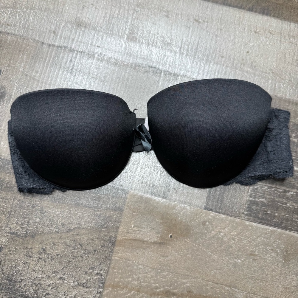 Vintage Pink Label Victoria's Secret Angels Strapless Bra 34B